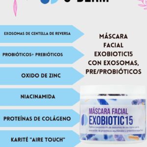 Exobiotic 15 Mascara con exosomas U-Derm