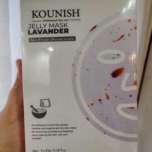 Jelly Mask con lavanda  mascara peel off
