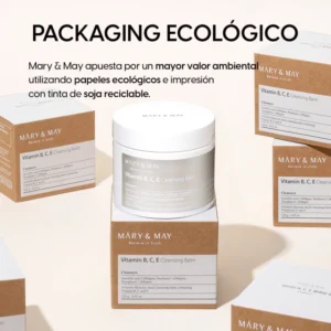 Bálsamo Limpiador con  VITAMIN B, C, E CLEANSING BALM 120g Mary&May