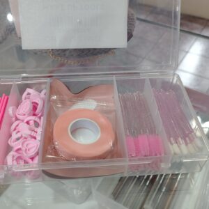 Kit principiante de elementos para tratamientos de pestañas y cejas