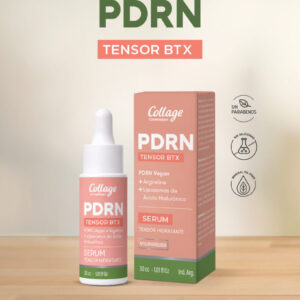 Serum PDRN Vegan + Argireline + Ácido Hialurónico Liposomado Tensor BTX x 30ml Collage