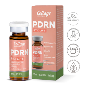 Ampolla PDRN 2% + Argireline 3% + Silicio 1% + Hialuroncio  0.5% x 15 ml Collage cosmetiques