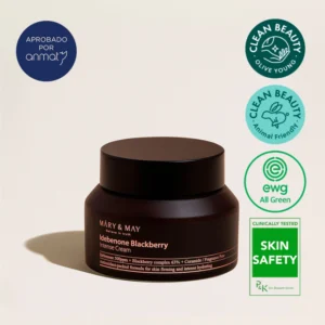 Crema facial  con IDEBENONE + BLACKBERRY COMPLEX INTENSIVE CREAM 70g Mary&May