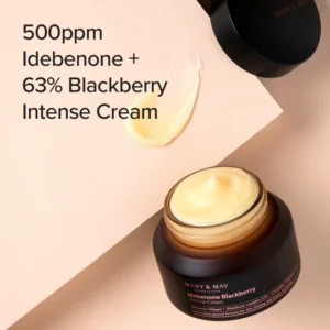 Crema facial  con IDEBENONE + BLACKBERRY COMPLEX INTENSIVE CREAM 70g Mary&May