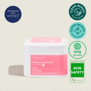Mascara facial (30 unidades) con HYALURONIC PANTHENOL HYDRA MASK Mary&May