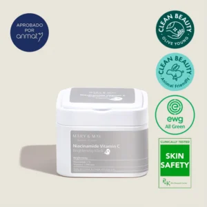 Mascara facial (30 unidades) con NIACINAMIDE VITAMIN C BRIGHTENING MASK Mary&May