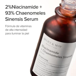 Serum facial NIACINAMIDA + CHAENOMELES SINESIS SERUM 30ml Mary&May