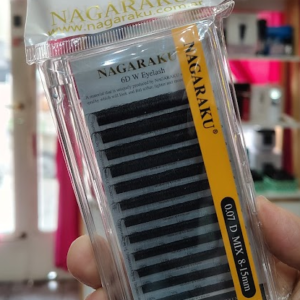 Pestañas Nagaraku 6D W curva  0.07D mix 8-15 mm