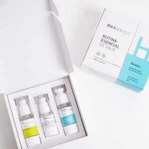 Rutina Escencial Hidratante con Gel de limpieza+Bruma+Skincer Biobellus