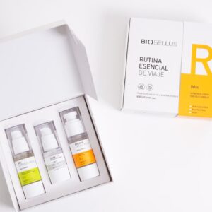 Rutina Escencial Relax con Gel de limpieza+Bruma+Skincer Biobellus