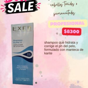 Shampoo restaurador ph para cabello teñido ultimo de 250ml By Exel
