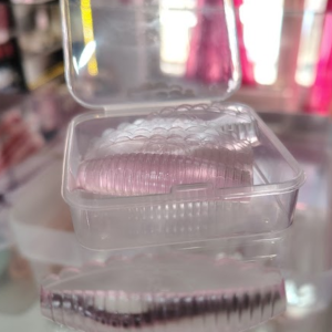 Bigudies Frozen con ranura rosado