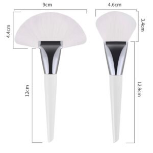 Brocha abanico para cosmetologia ideal para hacer espuma
