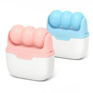 Masajeador facial rodillo doble ideal para hieloterapia