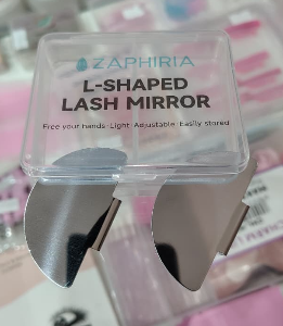 Espejo medio circulo Zaphira ideal para colocar pestañas par de 2u