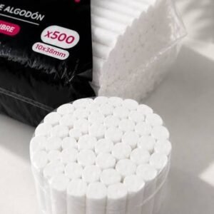 Rollo de algodon K-tex paquete x 500u ideal para cuidado de labios en tratamientos