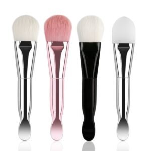 Brocha Fluffy 2 en 1 ideal para mascarillas Premiun