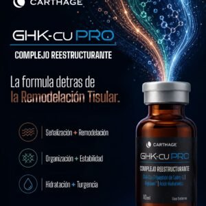 GHK-Cu PRO · Complejo Reestructurante vial x 10cc carthage