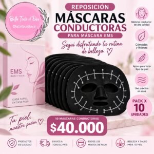 Mascara EMS inteligente conductoras 10u
