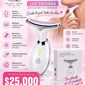 Masajeador Facial con Luz pulsada
