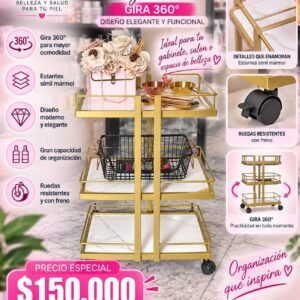 Mesa Ayudante Gold Premiun gira 360 gr