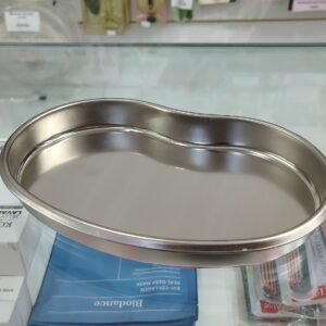 Bandeja de acero riñon aprox 19 cm