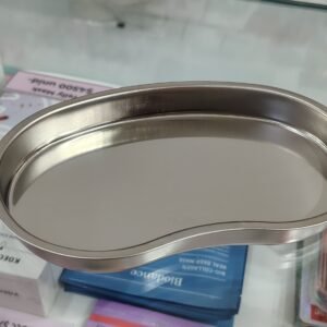 Bandeja de acero riñon grande aprox 23 cm