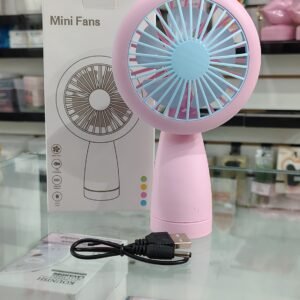 Ventilador portatil carga usb con luz grande