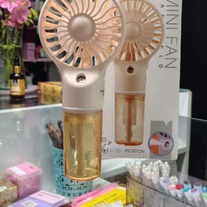 Ventilador Beauty con nano spray incorporado