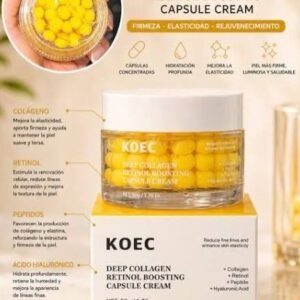 CREMA EN CÁPSULAS DE COLÁGENO CON RETINOL x 50gr KOEC