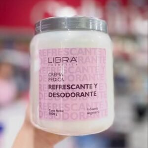 Crema pédica Refrescante y deodorante Libra Cosmetica